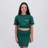 Sweat crop fille manches courte - KONTAKT