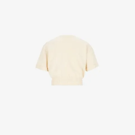 Sweat crop fille manches courte - KONTAKT