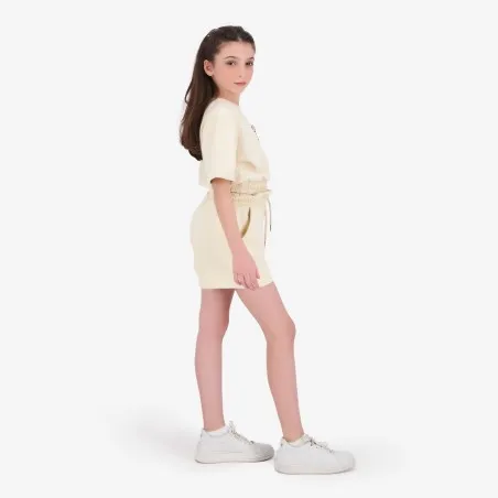Sweat crop fille manches courte - KONTAKT