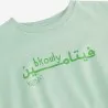 Sweat crop fille manches courtes bkouly - KONTAKT