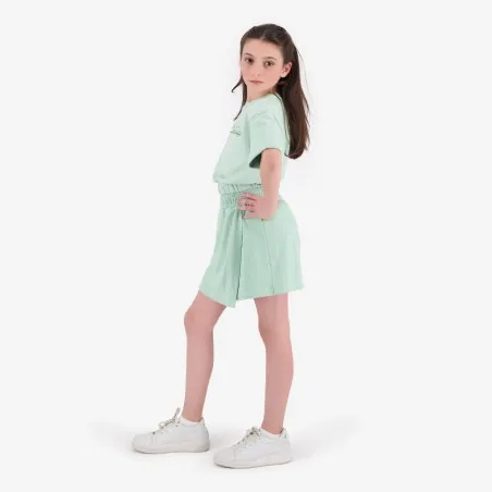 Sweat crop fille manches courtes bkouly - KONTAKT