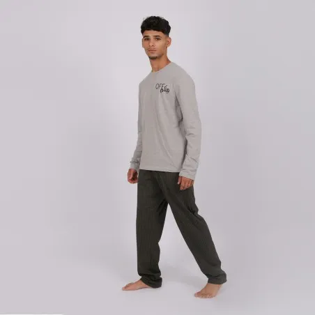 Pyjama homme manches longues OFF menkom - KONTAKT