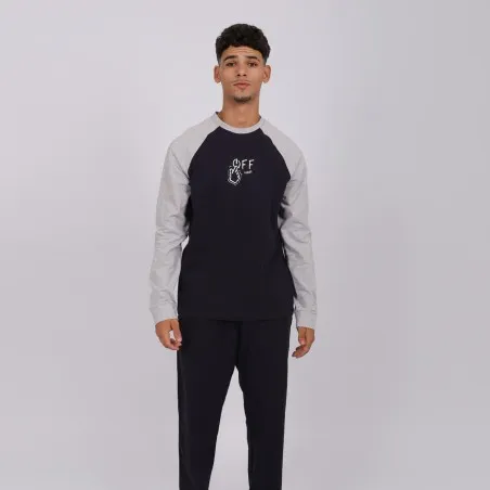 Pyjama homme manches raglan OFF - KONTAKT