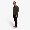 Pyjamas homme manche longue avec pate de boutonnage - KONTAKT