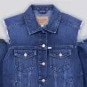 Regular jacket avec épaules denudées en jeans - KONTAKT