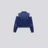 Regular jacket avec épaules denudées en jeans - KONTAKT