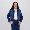 Regular jacket avec épaules denudées en jeans - KONTAKT