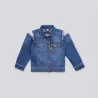 Regular jacket bébé avec épaules denudées en jeans - KONTAKT