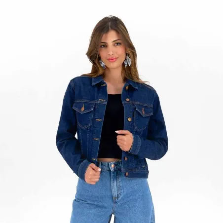Regular jacket femme en jeans - KENZ - KONTAKT