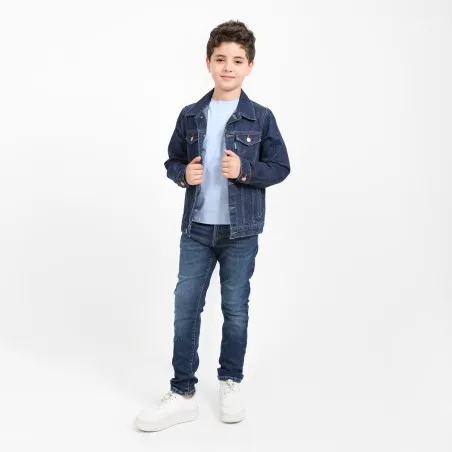 Regular jacket garçon en jeans - KONTAKT