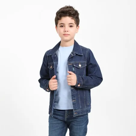 Regular jacket garçon en jeans - KONTAKT
