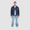 Regular jacket homme avec doublure matelassé en jeans - KENZI 2.0 - KONTAKT