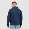 Regular jacket homme avec doublure matelassé en jeans - KENZI 2.0 - KONTAKT