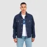 Regular jacket homme avec doublure matelassé en jeans - KENZI 2.0 - KONTAKT
