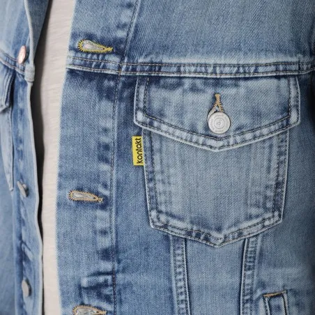 Regular jacket homme en jeans - KENZI - KONTAKT