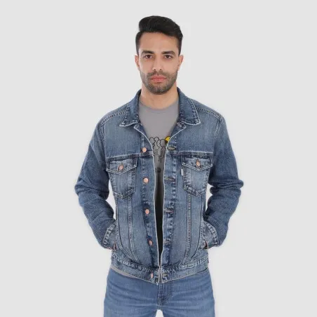 Regular jacket homme en jeans - KENZI - KONTAKT