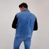 Regular jacket homme sans manche en jeans - KENZI - KONTAKT