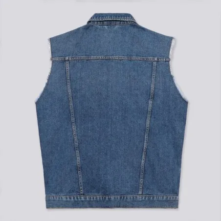 Regular jacket homme sans manche en jeans - KENZI - KONTAKT