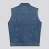 Regular jacket homme sans manche en jeans - KENZI - KONTAKT