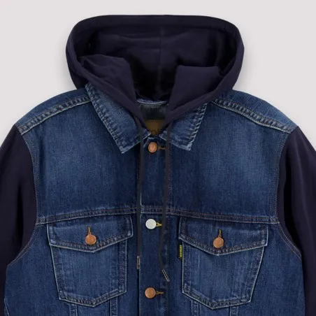 Regular jacket unisexe en bimatière - KENZI 4.0 - KONTAKT