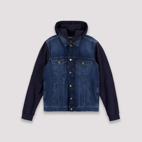 Regular jacket unisexe en bimatière - KENZI 4.0 - KONTAKT