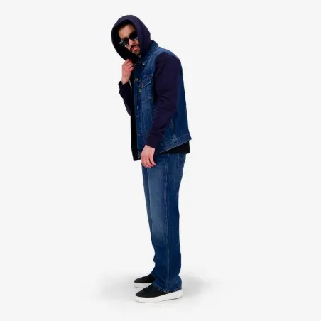 Regular jacket unisexe en bimatière - KENZI 4.0 - KONTAKT