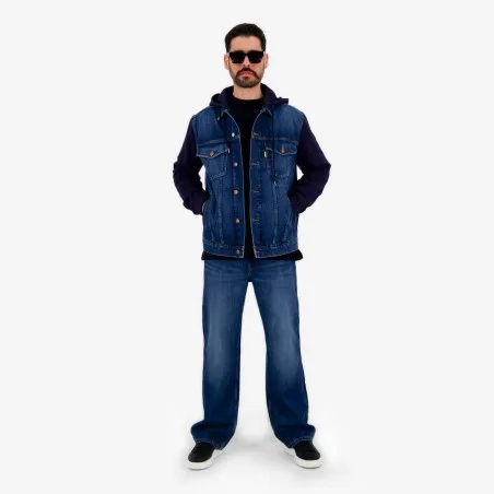 Regular jacket unisexe en bimatière - KENZI 4.0 - KONTAKT