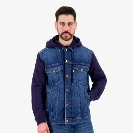 Regular jacket unisexe en bimatière - KENZI 4.0 - KONTAKT