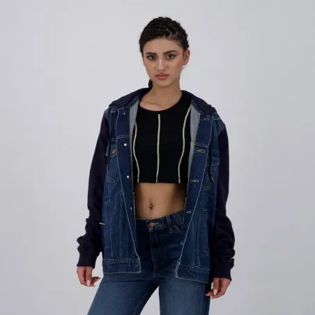 Regular jacket unisexe en bimatière - KENZI 4.0 - KONTAKT