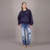 Regular jeans unisexe Heavy Used Effect - TUNIS FASHION WEEK 2024 - KONTAKT