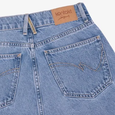Ribcage femme avec passant croisée en jeans - RAYA 2.0 - KONTAKT
