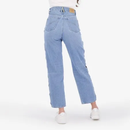 Ribcage femme avec passant croisée en jeans - RAYA 2.0 - KONTAKT