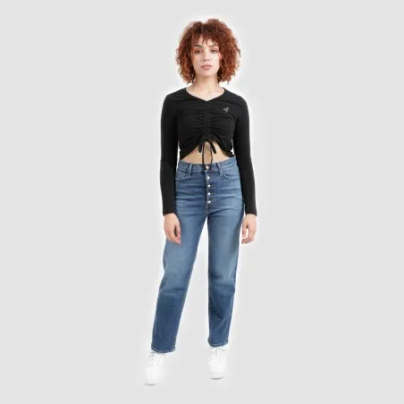 Ribcage jeans femme-RAYA - KONTAKT