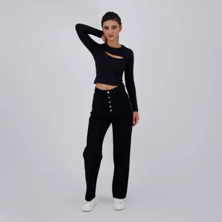 Ribcage jeans femme-RAYA - KONTAKT