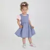 Robe bébé bi-couleur chaine et trame - KONTAKT