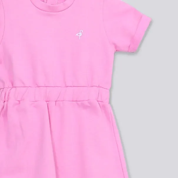 Robe bébé fille avec ceinture à la taille - KONTAKT