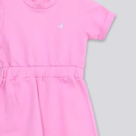 Robe bébé fille avec ceinture à la taille - KONTAKT