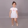 Robe bébé manches courtes avec volant CUTEST BABY - KONTAKT