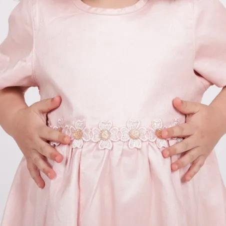 Robe bébé métallisée avec détail - KONTAKT