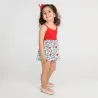 Robe bretelle bébé imprimé formes - KONTAKT