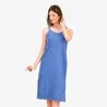 Robe bretelle fluide femme en jeans THANIA - KONTAKT