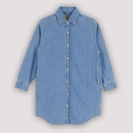 Robe chemise femme en jeans-CHANEZ - KONTAKT