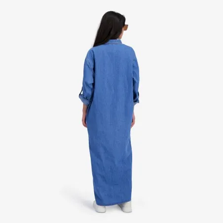 Robe chemise longue femme en jeans CHANEZ 2.0 - KONTAKT