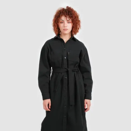 Robe chemise maxi femme - RAFIA - KONTAKT