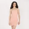 Robe côtelé femme avec bretelle - KONTAKT