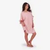 Robe de plage avec volant sur les manches - KONTAKT