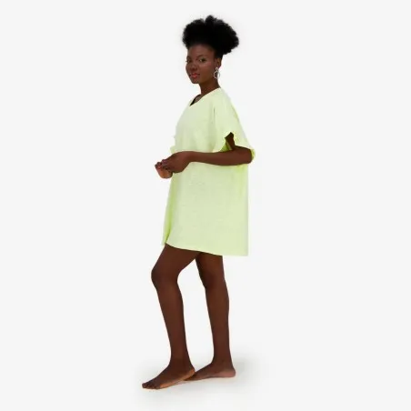 Robe de plage avec volant sur les manches - KONTAKT