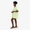 Robe de plage avec volant sur les manches - KONTAKT