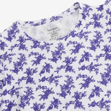Robe de pyjama femme avec volant - KONTAKT