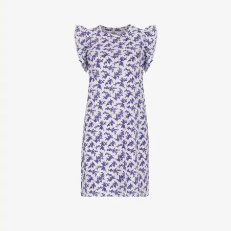 Robe de pyjama femme avec volant - KONTAKT